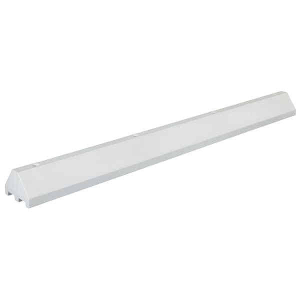 Truck Stop Recycled Plastic, White, 96"